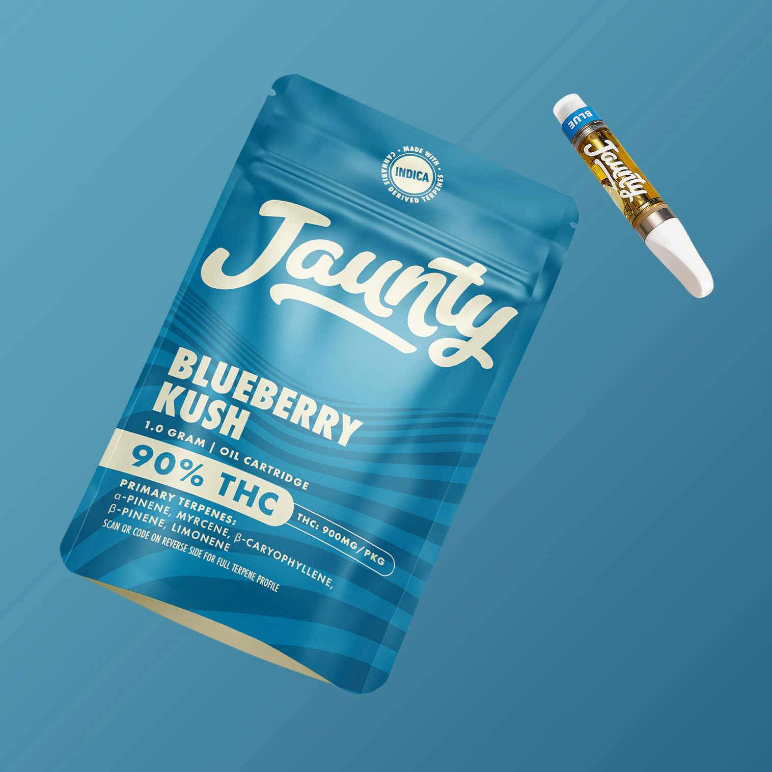 Jaunty - Jaunty - Blueberry Kush - 510 Cart - 1g Main Image