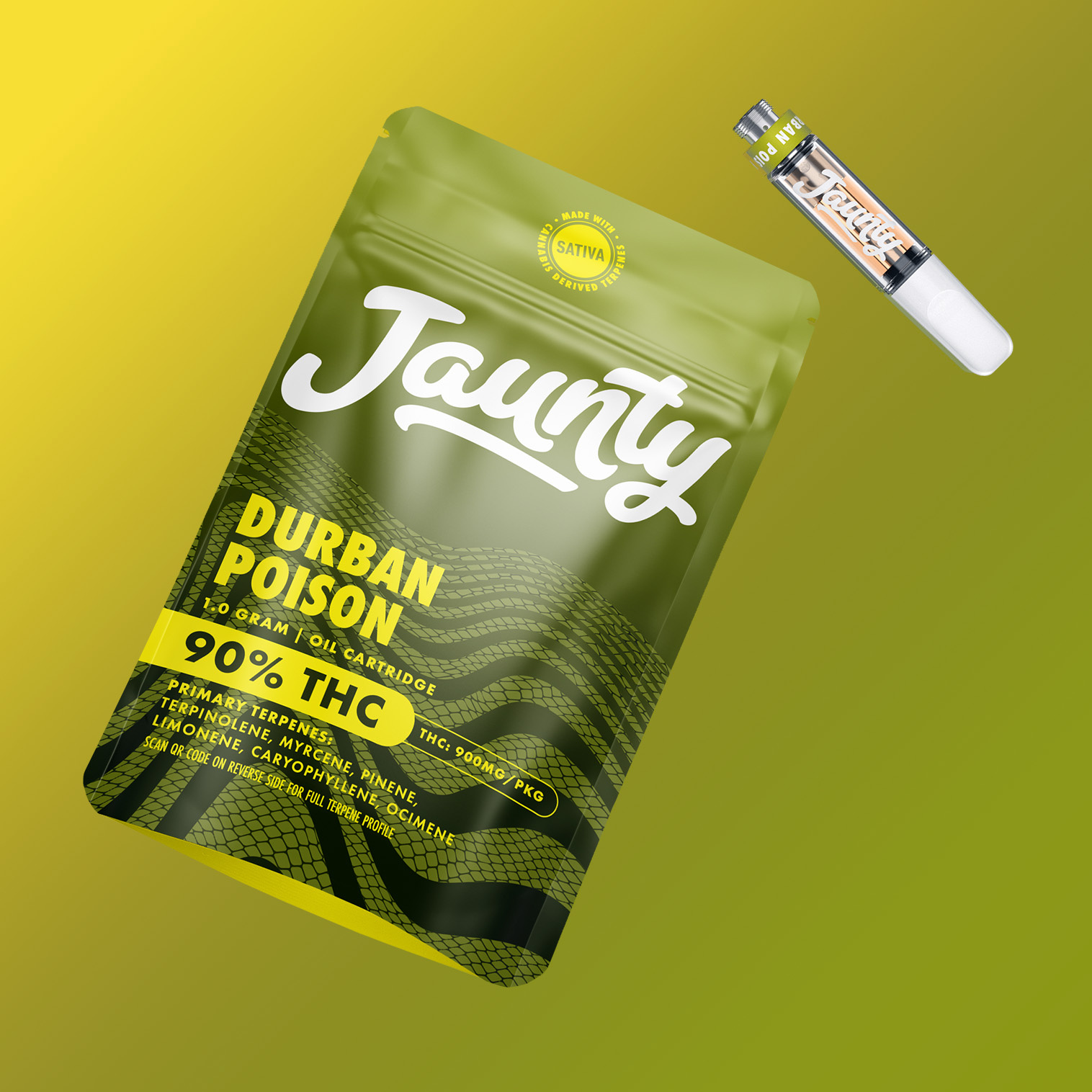Durban Poison | 1G Cartridge