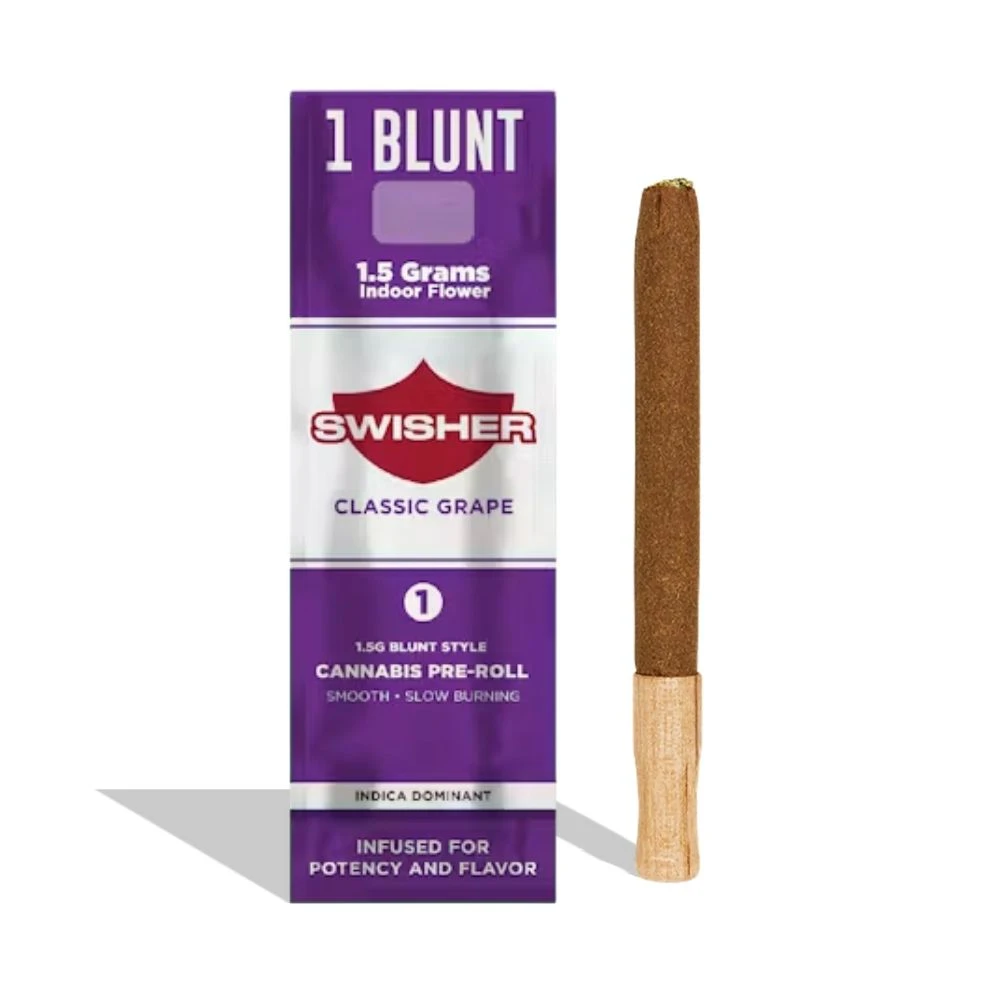 Swisher Blunts - Classic Grape 1.5g Infused Blunt - SWISHER BLUNTS Main Image