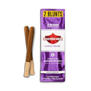 Classic Grape 2pk Infused Blunts (3g total/1.5g each) - SWISHER BLUNTS