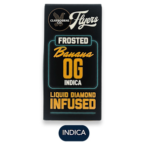 CLAYBOURNE CO. - Claybourne - Frosted - Banana Og - Infused Preroll Pack - 5pk - 2.5g