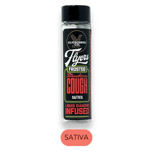 Claybourne Co. - Claybourne - Flyers - Strawberry Cough - 2pk - Infused Preroll - 1.0g