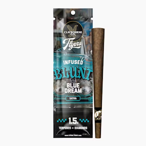 CLAYBOURNE CO. - Claybourne Co. - 1.5g Flyers Infused Blunt - Blue Dream