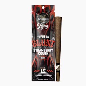 Claybourne Co. - Claybourne Co. - 1.5g Flyers Infused Blunt - Strawberry Cough