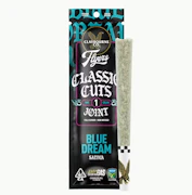 Claybourne Classic Cut Preroll 1g Blue Dream