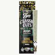Claybourne Classic Cut Preroll 1g King Louis OG