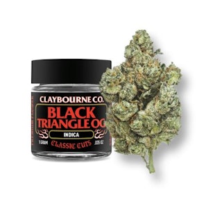 CLAYBOURNE CO. - Claybourne 1g Black Triangle OG