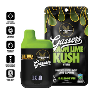 CLAYBOURNE CO. - Claybourne Co. - 1g AIO - Lemon Lime Kush