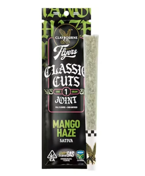 Claybourne Co. - Claybourne Classic Cut Preroll 1g Mango Haze Main Image