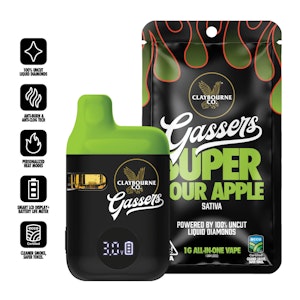 CLAYBOURNE CO. - Claybourne Co. - 1g AIO - Super Sour Apple