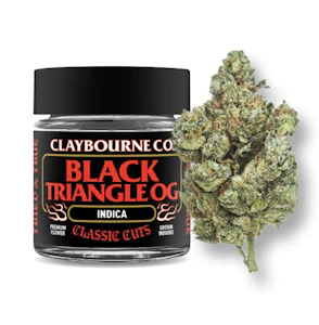 CLAYBOURNE CO. - Claybourne 3.5g Black Triangle OG