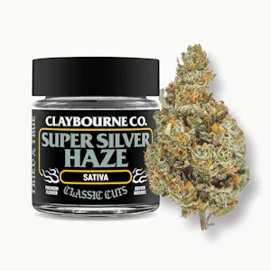 CLAYBOURNE CO. - Claybourne Co. - 3.5g Classic Cuts - Super Silver Haze