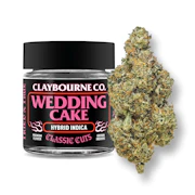 Claybourne Co. - 3.5g Classic Cuts - Wedding Cake