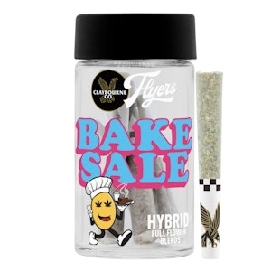 CLAYBOURNE CO. - Claybourne Co. - Flyers Full Flower - 7pk Pre Rolls - Bake Sale