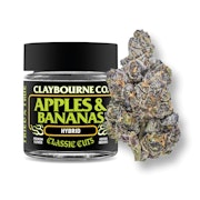 Claybourne Co. - 3.5g Classic Cuts - Apples & Bananas