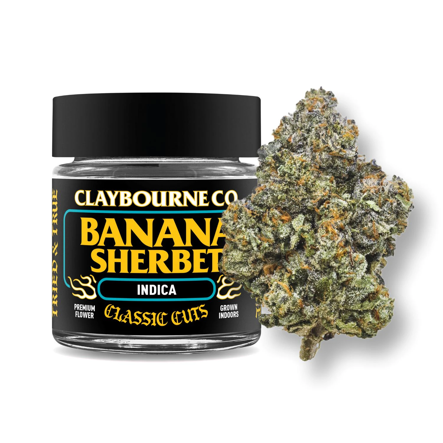 Claybourne Co. - Claybourne Co. - 3.5g Classic Cuts - Banana Sherbet Main Image