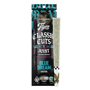 Claybourne Co. - Claybourne Classic Cut Preroll 1g Blue Dream