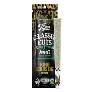 CLAYBOURNE CO. - Claybourne Classic Cut 1g Preroll King Louis OG