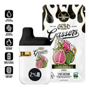 Claybourne Co. - 1g Live Resin Gold Cuts AIO - Guava Gaslato