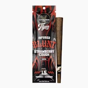 CLAYBOURNE CO: Strawberry Cough 1.5g Diamond & Terpene Infused Blunt (S)