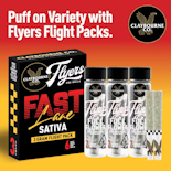 Claybourne Co. - 6pk Full Flower Prerolls - Fast Lane