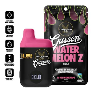 CLAYBOURNE CO. - Claybourne Gassers All-In-One 1g Watermelon Z