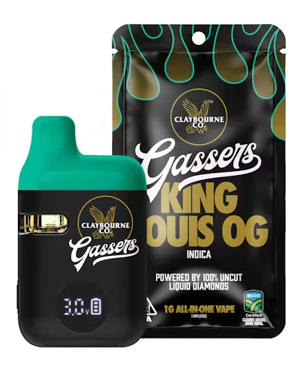 Claybourne Co. - Claybourne Gassers All In One 1g King Louis OG Main Image