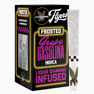 CLAYBOURNE CO. - Claybourne Co. - 5pk Flyers Frosted Prerolls - Grape Gasolina