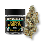 [Claybourne Co.] Indoor Flower - 3.5g - King Louis OG (I)