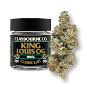 Claybourne Co. - 3.5g Classic Cuts - King Louis OG