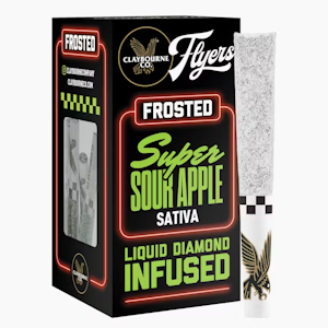 CLAYBOURNE CO. - Claybourne Co. - 5pk Flyers Frosted Prerolls - Super Sour Apple