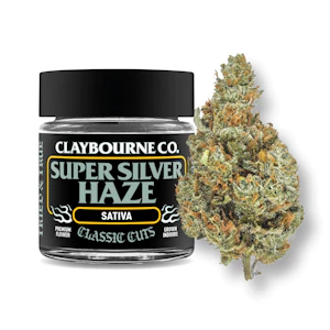 CLAYBOURNE CO. - Claybourne Co. - 3.5g Classic Cuts - Super Silver Haze