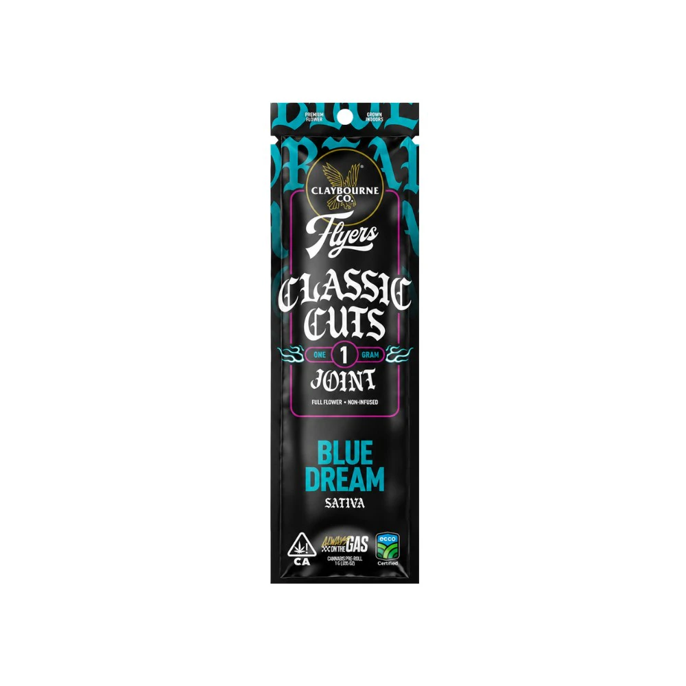 Claybourne Co. - BLUE DREAM PREROLL 1G - CLAYBOURNE CO. Main Image