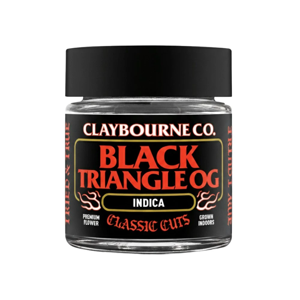 Claybourne Co. - BLACK TRIANGLE OG 3.5G - CLAYBOURNE CO Main Image
