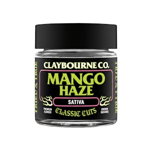 CLAYBOURNE CO. - MANGO HAZE 3.5G - CLASSIC CUTS - CLAYBOURNE CO