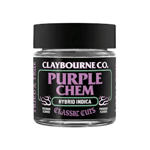 Claybourne Co. - PURPLE CHEM 3.5G - CLASSIC CUTS - CLAYBOURNE CO