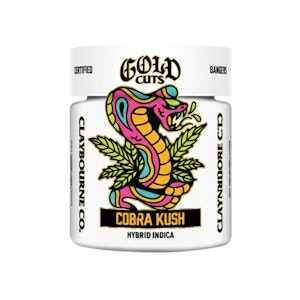 CLAYBOURNE CO. - COBRA KUSH 3.5G - GOLD CUTS - CLAYBOURNE CO