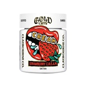 STRAWBERRY CREAM 3.5G - GOLD CUTS - CLAYBOURNE CO