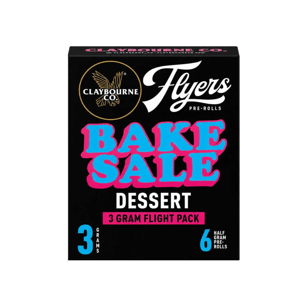 Claybourne Co. - 6 PACK FLYERS - BAKE SALE VARIETY .5G - CLAYBOURNE CO Main Image