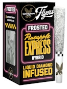 Claybourne Co.- Pineapple Express Frosted Flyers Frosted Infused .5g (5pack)