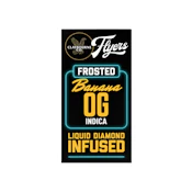 5 PACK FROSTED FLYERS - BANANA OG .5G - CLAYBOURNE CO