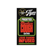 5 PACK FROSTED FLYERS - STRAWBERRY COUGH .5G - CLAYBOURNE CO