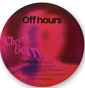 Offline Gummies - Cherry Berry - 100mg tin