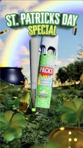 PACKS LA - Irish Cream Gelato | Packs Glones - Infused Glass Cone Joint | 1G