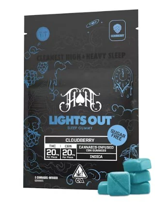 Heavy Hitters - Heavy Hitters Cloudberry CBN 1:1 Sugar Free Gummies Main Image