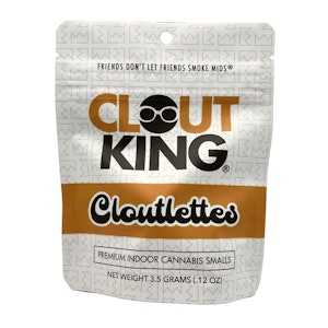 CLOUT KING - Clout King Cloutlettes Blue Terdz Flower 3.5g