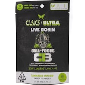  Call of Focus Sour Limeade Loadout 100mg 10 Pack Live Rosin Gummies - CLSICS