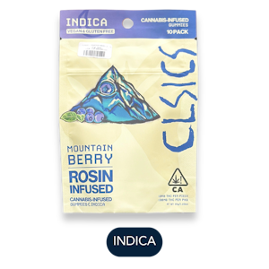 CLSICS - CLSICS - Mountain Berry - Live Rosin Gummies - 10pk - 100mg