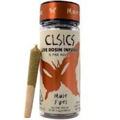 Mule Fuel 2.5g 5-Pack Rosin Infused Pre-Rolls - CLSICS