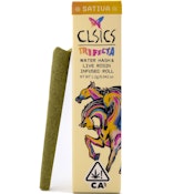 Blue Crack 1.2g Water Hash & Live Rosin Infused Trifecta Pre-roll - CLSICS